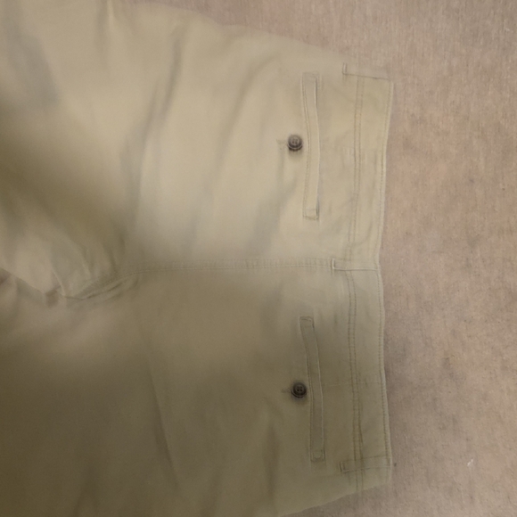 Red Camel Men's Khaki Flat Front Shorts - Picture 3 of 4